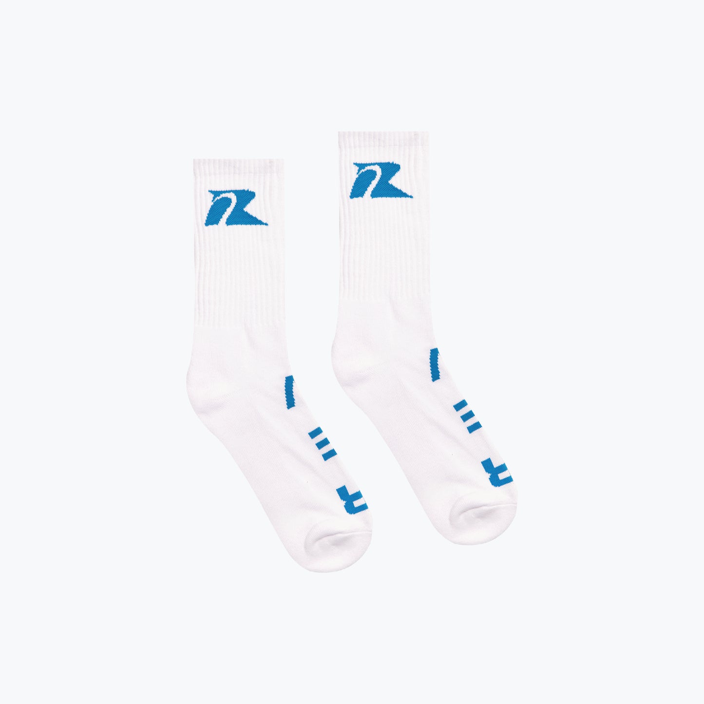 TRAINING SOCK (WHITE/COBALT)