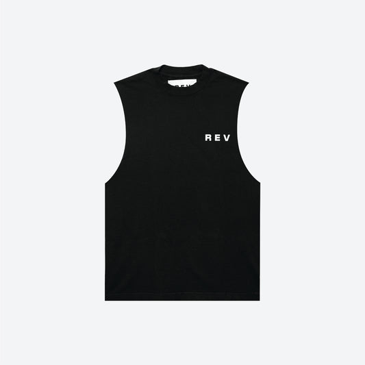 SPEED SLEEVELESS TEE (BLACK)
