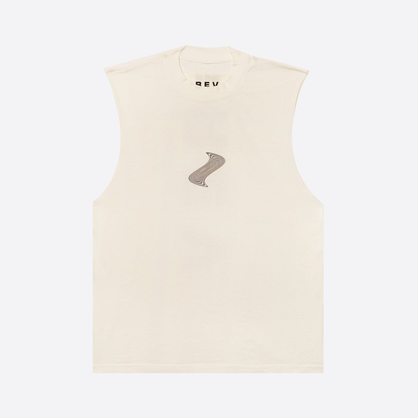 REV SLEEVELESS TEE (OFF WHITE)